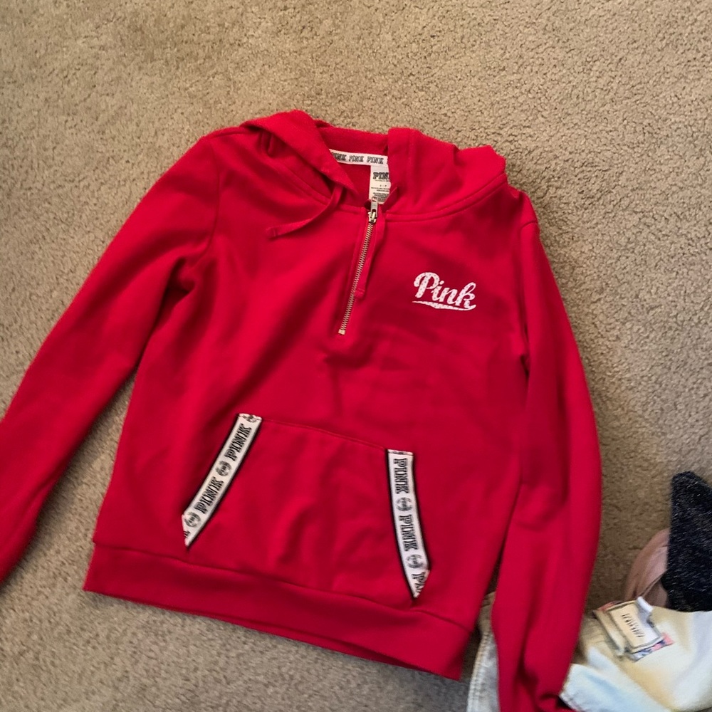Red hoodie